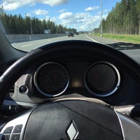 Photo taken at A-181 «Scandinavia» Highway by Полечка Б. on 8/6/2018