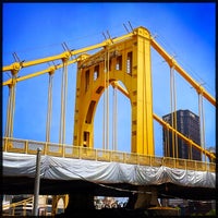 Photo taken at Roberto Clemente Bridge by Bun M. on 7/5/2022
