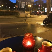 Photo taken at Le café de l&amp;#39;église by Georgiana M. on 7/12/2017