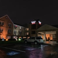 Photo taken at Fairfield Inn &amp;amp; Suites Portland Airport by Tom S. on 4/8/2019