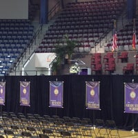 Photo taken at Moody Coliseum by Sally W. on 12/15/2012