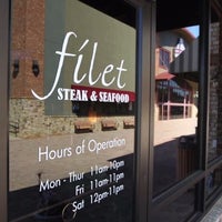 Foto scattata a Filet Steak and Seafood da Denise il 10/27/2016