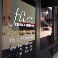 Foto scattata a Filet Steak and Seafood da Denise il 10/25/2016