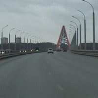 Photo taken at Бугринский мост by Вадим Dj Ritm Б. on 10/29/2018