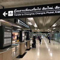 Photo taken at Thai Immigration Transit Immigration (East) by Franka K. on 12/31/2017