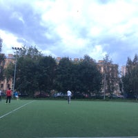 Photo taken at Футбольное поле АГ by Алина В. on 8/18/2016