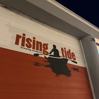 Photo taken at Rising Tide Brewing Company by Becky on 12/30/2023