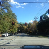 Photo taken at Intersection: Windsor Pkwy and Peachtree Dunwoody by Gypsy H. on 11/1/2013