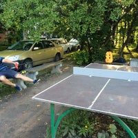 Photo taken at Теннисный стол на Северном by Timur C. on 7/25/2015