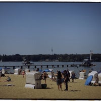 Photo taken at Strandbad Wannsee by Nastia O. on 7/20/2022