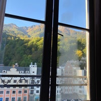 Photo taken at Golden Tulip Rosa Khutor by АЛЕНА К. on 9/29/2019