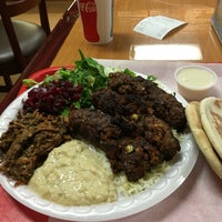 Photo taken at Amir&amp;#39;s Falafel Los Angeles by Isaarr79 on 9/1/2016
