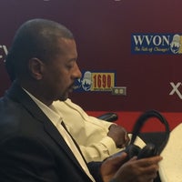 Photo taken at WVON by Patricia A. on 6/6/2014