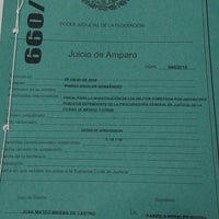 Photo taken at Juzgado Sexto de Distrito de Amparo en Materia Penal del DF by Lic. Dany C. on 7/30/2018