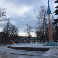 Photo taken at Парк авиастроителей by Maria S. on 1/14/2016