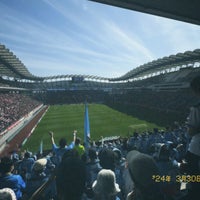 Photo taken at Kashima Soccer Stadium by ばくさむ on 3/30/2024