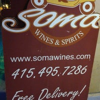 Photo taken at SOMA Wines &amp;amp; Spirits by Corrie D. on 7/14/2013