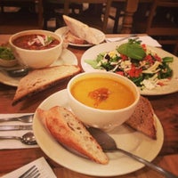 Photo taken at Le Pain Quotidien by Stephanie on 1/22/2013