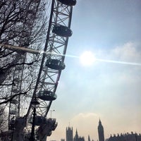 Photo taken at The London Eye by Aiva T. on 3/18/2015