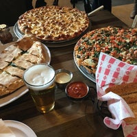 Photo taken at Aurelio&amp;#39;s Pizza - Chicago-South Loop by Kendall B. on 4/22/2016