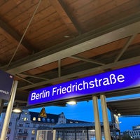 Photo taken at Bahnhof Berlin Friedrichstraße by DaeHyun S. on 10/23/2023
