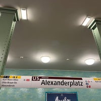 Photo taken at U Alexanderplatz by DaeHyun S. on 10/22/2023