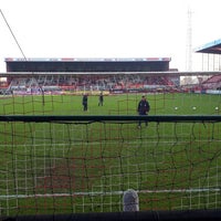 Photo taken at Guldensporenstadion by Bart D. on 12/26/2018