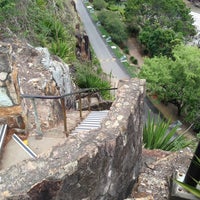 Photo taken at Kangaroo Point Cliffs Stairs by Cory S. on 1/7/2013