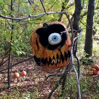 Photo taken at Haunted Pumpkin Garden by Sibyl N. on 10/28/2014