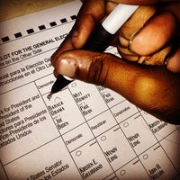 Photo taken at Voting Central by Alexia E. on 11/6/2012