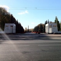 Photo taken at Мемориал Победы 1941-1945 by Alex G. on 10/15/2012
