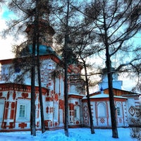 Photo taken at Кресто-Воздвиженский храм by Anastasia on 12/22/2016