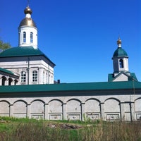 Photo taken at Митрофаньевский храм на Источнике by Flygerl on 5/2/2013