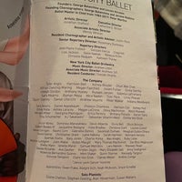 Photo taken at New York City Ballet by Kenji F. on 5/23/2023