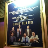 Photo taken at Glengarry Glen Ross at The Gerald Schoenfeld Theatre by Caitlin G. on 1/20/2013