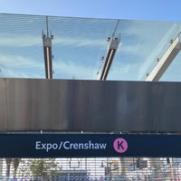 Photo taken at Metro Rail - Expo/Crenshaw Station (E) by Paras N. on 10/5/2022