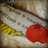 Photo taken at Subway by Lucas S. on 10/12/2012