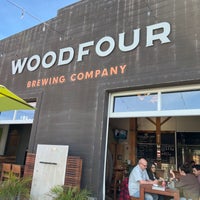 Photo taken at Woodfour Brewing Company by Renee H. on 3/26/2022