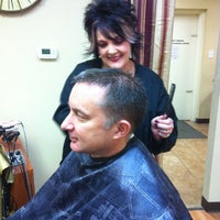 Photo taken at Trendsetters Hair Salon by Lisa A. on 1/19/2013