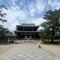 Photo taken at Horyu-ji Temple by Masaya T. on 3/31/2024