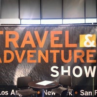 Photo taken at Traverse City Booth #1204 @ Travel &amp;amp; Adventure Show by Qiana on 1/26/2013
