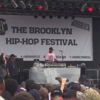 Photo taken at Brooklyn Hip Hop Festival by Thiago L. on 7/13/2013