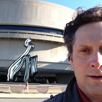 Photo taken at Brushstroke, Roy Lichtenstein (1996, enlarged and fabricated 2002-3) by Craig M. on 5/2/2013