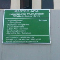 Master Jaya Environmental Sdn Bhd Wisma Master Jaya 20 Jalan Taming 3 Taming Jaya Industrial Park