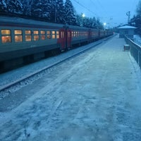 Photo taken at Ж/Д платформа 76 км by Олег Л. on 1/13/2019