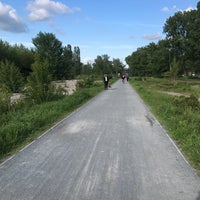 Photo taken at Cyklostezka A2 - Rohanské nábřeží by Adélka K. on 5/21/2019