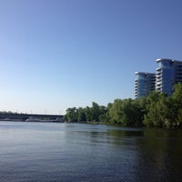 Photo taken at Русанівський парк by Alenka B. on 5/9/2013