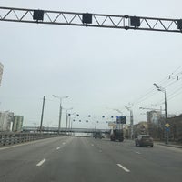 Photo taken at Карамышевский мост by Марина М. on 4/21/2017