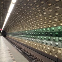 Photo taken at Metro =A= Malostranská by Michael A. on 3/18/2023