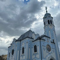Photo taken at Kostol sv. Alžbety (The Blue Church) by Metha L. on 3/23/2024